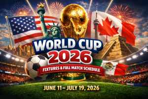World Cup 2026 Fixtures & Full Match Schedule: Every Game, Date, Time & Venue